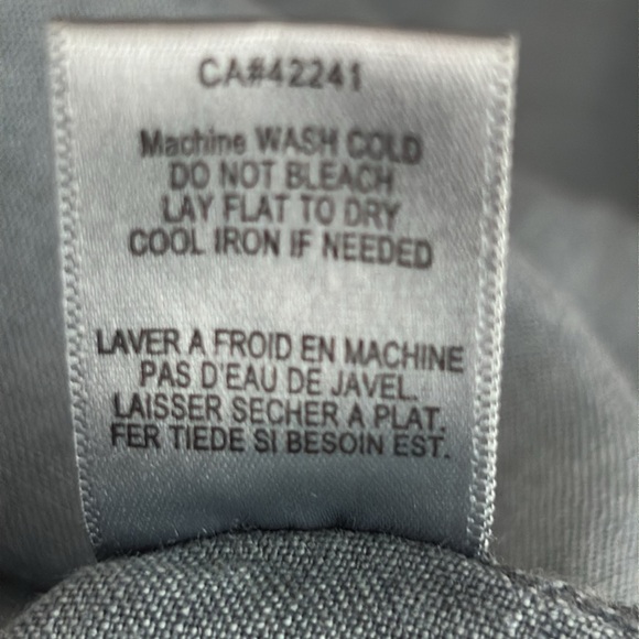 Young Fabulous & Broke Linen & Rayon Waist Tie Summer Dress in Blue -Size Medium - Picture 6 of 6